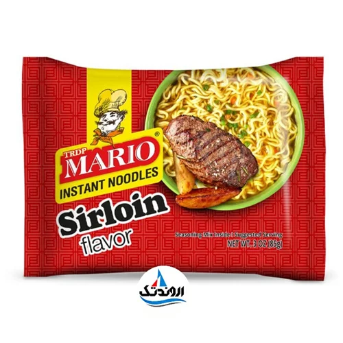 نودل ماریو با طعم گوشت